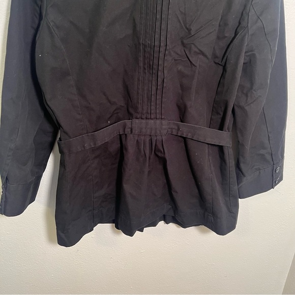 Vintage Lucky Brand Button Down Shirt Jacket Black M - Picture 7 of 8